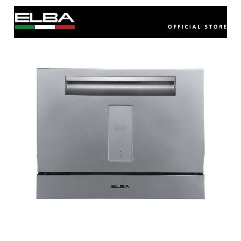 Elba CDW68-55S Countertop Dishwasher, 55 cm Silver