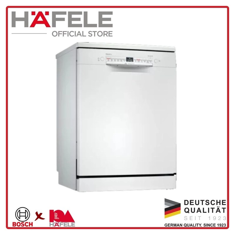 Bosch SMS2IVW01P Freestanding Dishwasher, 5 Cycles
